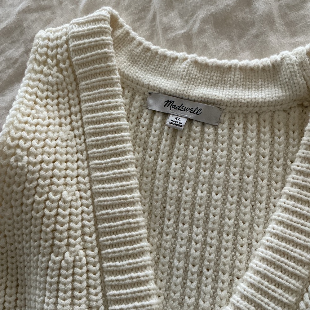 Madewell: Cutaway Sweater Vest - Picture 3 of 3